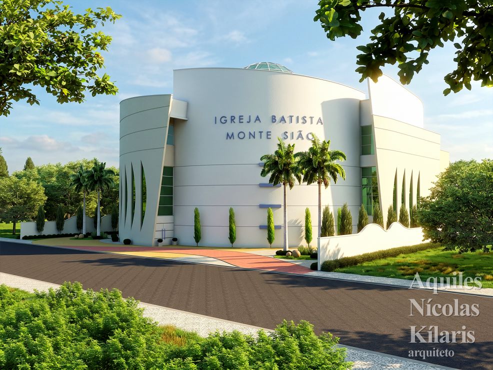 Arquiteto - Aquiles NÃ­colas KÃ­laris - Corporate Projects - Igreja Batista Monte SiÃ£o