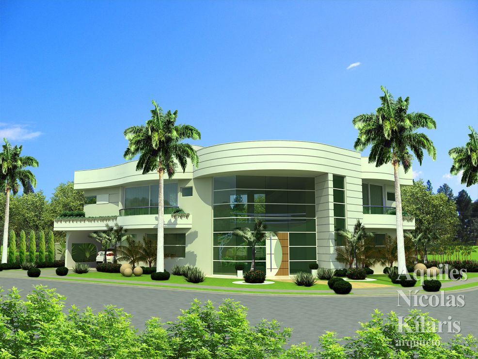 Arquiteto - Aquiles NÃ­colas KÃ­laris - Residential Projects -  Projeto C dos Goytacazes - RJ 1