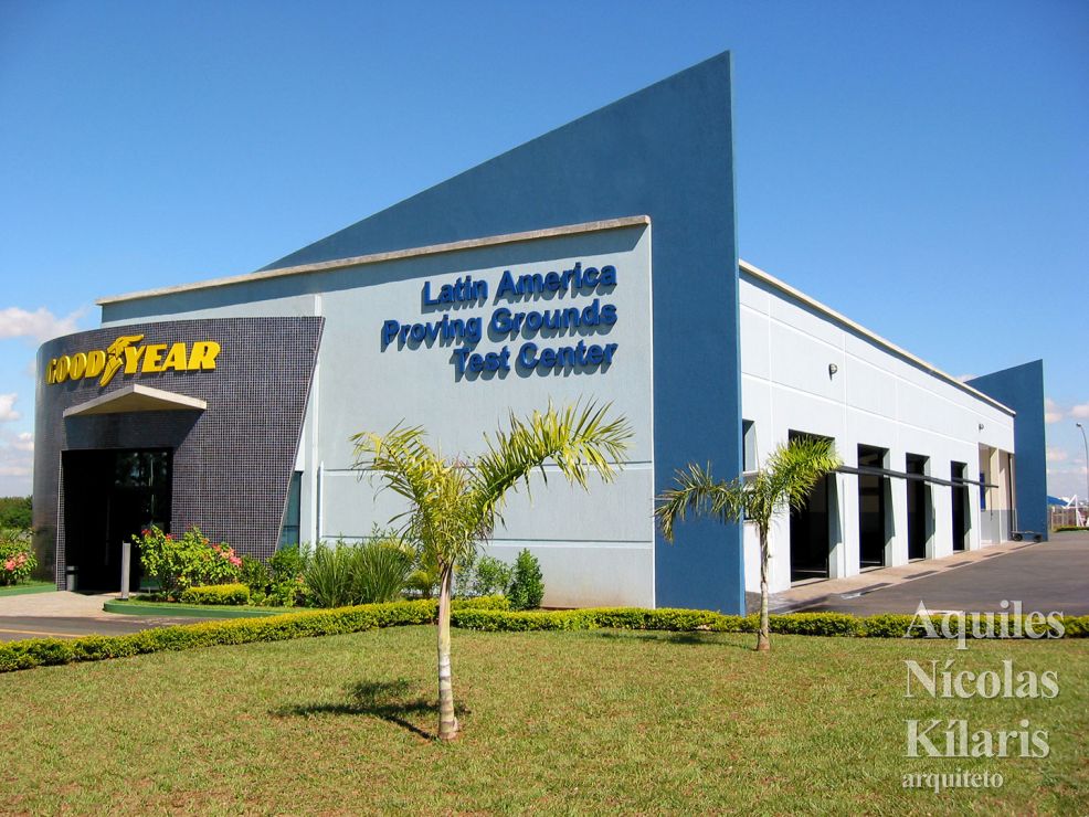 Arquiteto - Aquiles NÃ­colas KÃ­laris - Projetos Corporativos - Campo de provas Goodyear