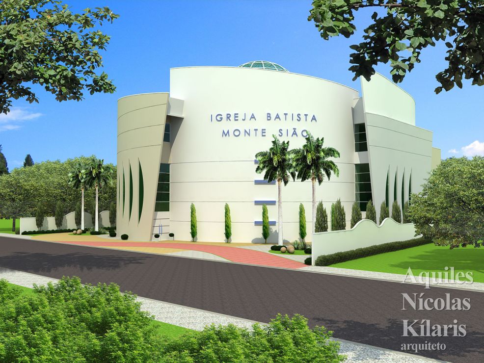 Arquiteto - Aquiles NÃ­colas KÃ­laris - Corporate Projects - Igreja Batista Monte SiÃ£o