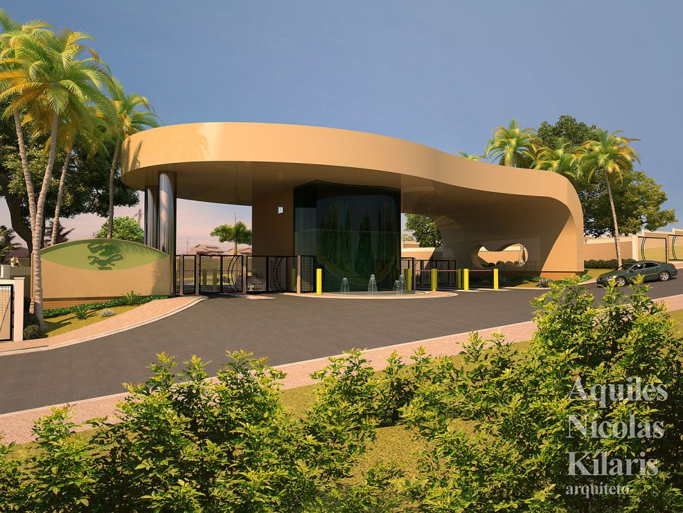 Arquiteto - Aquiles NÃ­colas KÃ­laris - Projetos Corporativos - Portaria Green Park