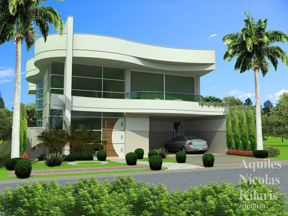 Arquiteto - Aquiles NÃ­colas KÃ­laris - Residential Projects - Projeto Campo Grande - MS