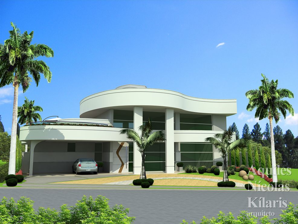 Arquiteto - Aquiles NÃ­colas KÃ­laris - Projetos Residenciais - Projeto Itapeva - SP