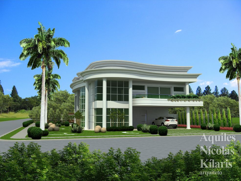 Arquiteto - Aquiles NÃ­colas KÃ­laris - Residential Projects - Projeto Lagoa Santa - MG