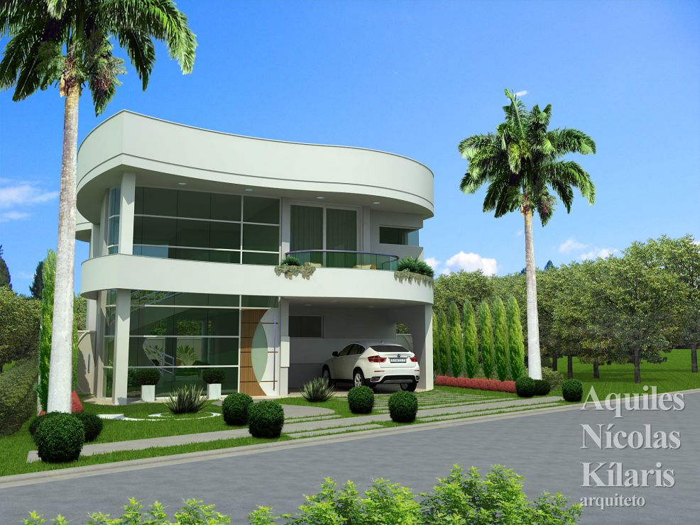 Arquiteto - Aquiles NÃ­colas KÃ­laris - Projetos Residenciais - Projeto Rio Branco - AC