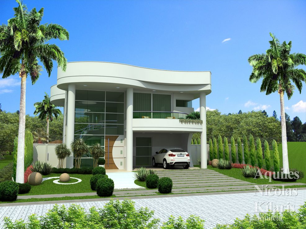 Arquiteto - Aquiles NÃ­colas KÃ­laris - Projetos Residenciais - Projeto SÃ£o Luis - MA