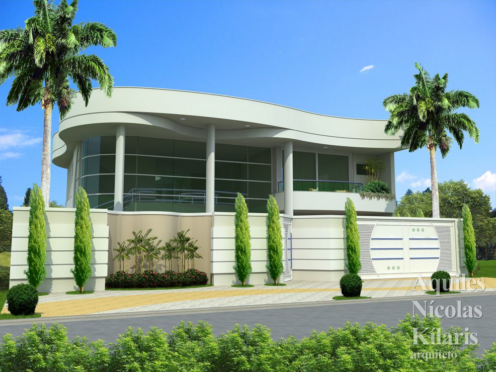 Arquiteto - Aquiles NÃ­colas KÃ­laris - Residential Projects - Projeto Toledo - PR