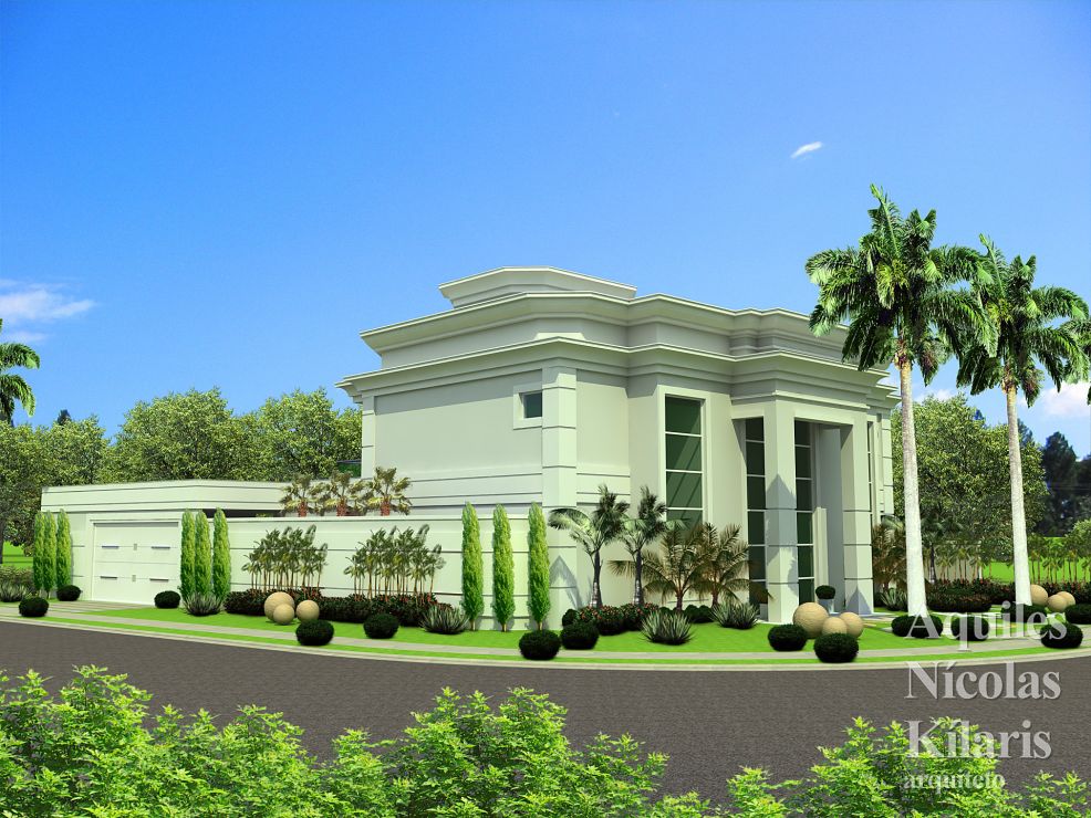Arquiteto - Aquiles NÃ­colas KÃ­laris - Residential Projects - Projeto TrÃªs Lagoas - MS