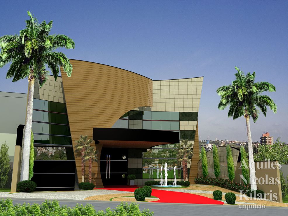 Arquiteto - Aquiles NÃ­colas KÃ­laris - Corporate Projects - SalÃ£o de festas Pompeia