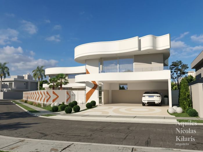 Arquiteto - Aquiles NÃ­colas KÃ­laris - Residential Projects - Projeto Jaguariuna - SP