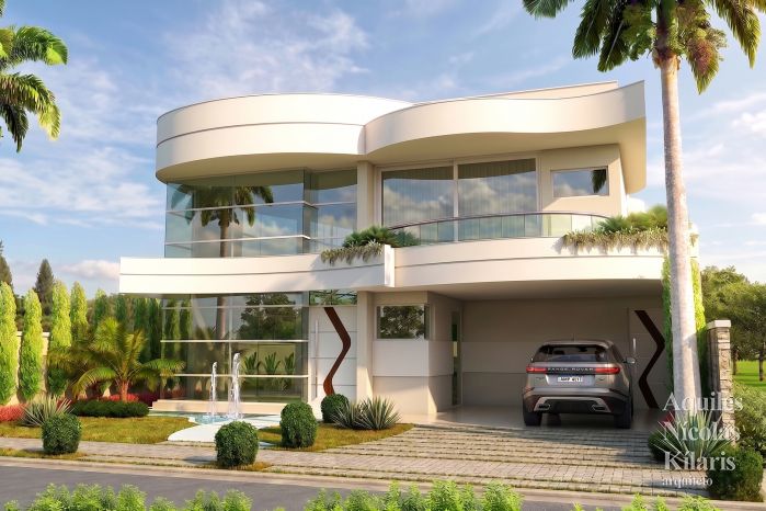 Arquiteto - Aquiles NÃ­colas KÃ­laris - Residential Projects - Projeto Guaratingueta - SP