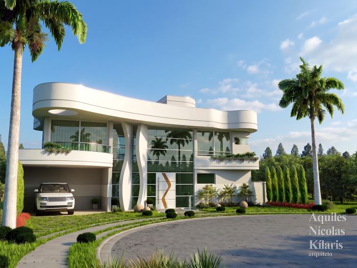 Arquiteto - Aquiles NÃ­colas KÃ­laris - Residential Projects - Projeto Franca - SP