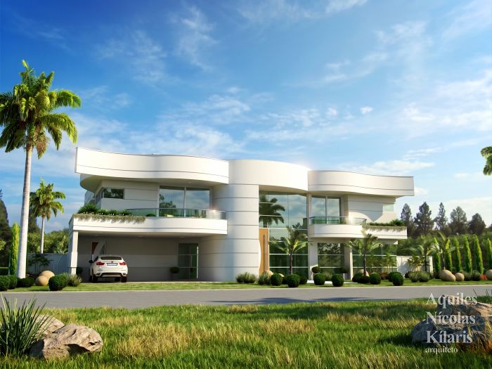 Arquiteto - Aquiles NÃ­colas KÃ­laris - Residential Projects - Projeto Betim - MG
