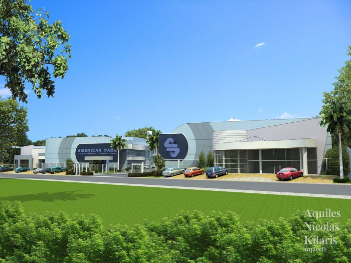 Arquiteto - Aquiles Nícolas Kílaris - Corporate Projects - Condomínio industrial American Park