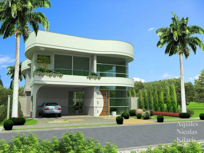 Arquiteto - Aquiles Nícolas Kílaris - Projetos Residenciais - Projeto Barra dos Coqueiros - SE