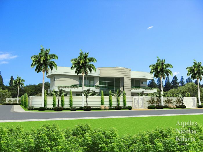 Arquiteto - Aquiles Nícolas Kílaris - Projetos Residenciais - Projeto Brasilia I - DF