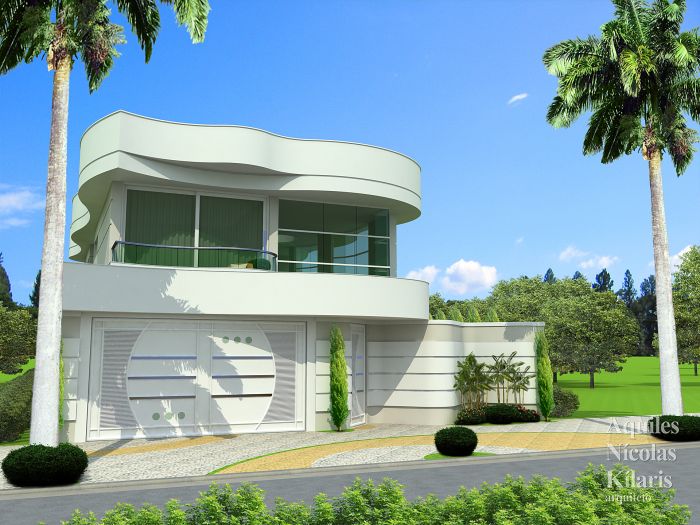 Arquiteto - Aquiles Nícolas Kílaris - Projetos Residenciais - Projeto Ipanema - MG