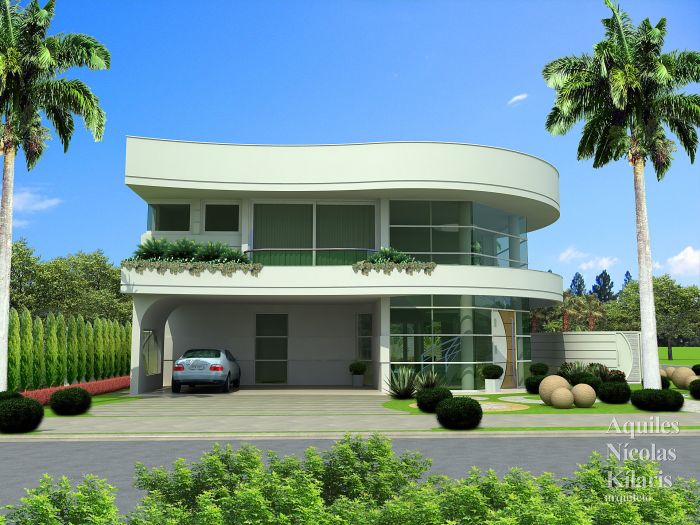 Arquiteto - Aquiles Nícolas Kílaris - Projetos Residenciais - Projeto Manaus I - AM 